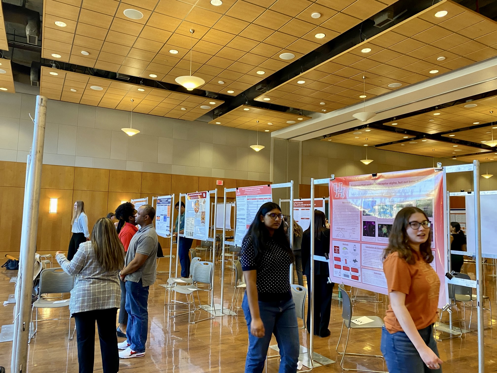 Students at the SCC Capital of Texas Undergraduate Research Conference
