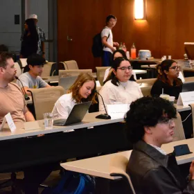 A photo of SCC members sitting during a general assembly